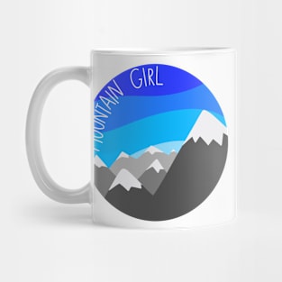 Mountain Girl Circle Mug